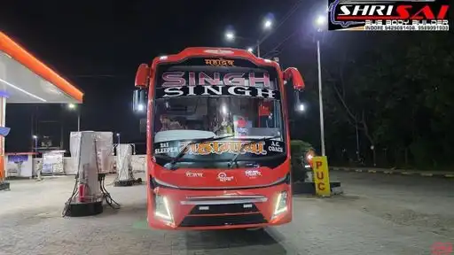 New Singh Bus Service Bus-Front Image