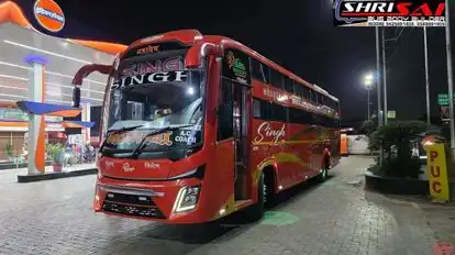 New Singh Bus Service Bus-Side Image