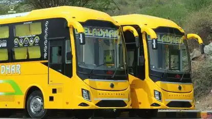 Leeladhar Travel Bus-Front Image