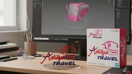 Aditya Travels Bus-Front Image