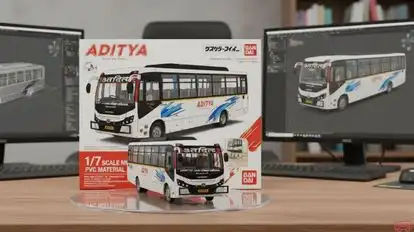 Aditya Travels Bus-Side Image