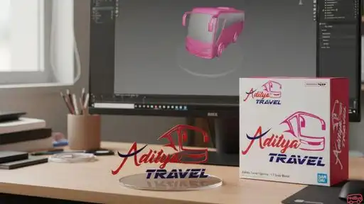 Aditya Travels Bus-Front Image