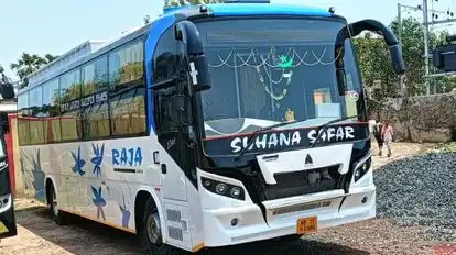 Raja Deluxe Bus-Front Image
