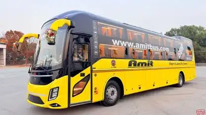 Amit Travels Bus-Side Image