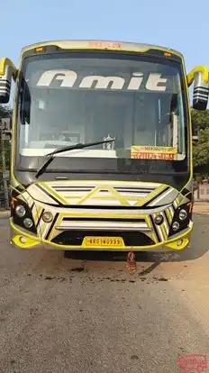 Amit Travels Bus-Front Image