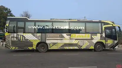Amit Travels Bus-Side Image