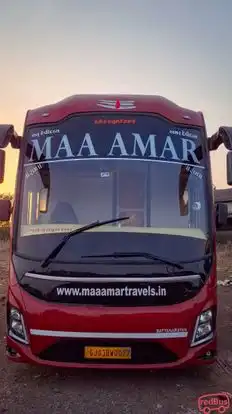 Maa Amar Travels Bus-Front Image