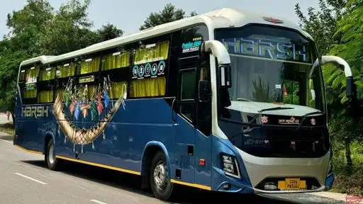 Harsh travels Bus-Front Image