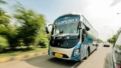 Harsh travels Bus-Front Image