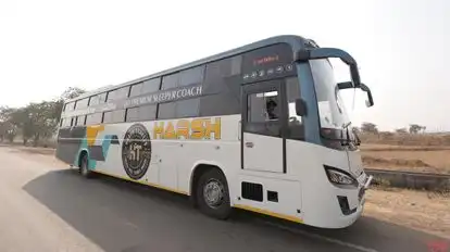 Harsh travels Bus-Side Image