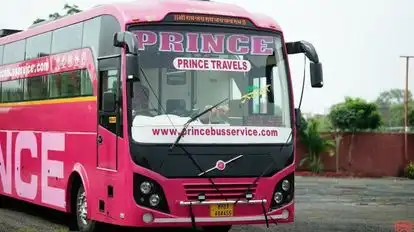 Prince Travels Indore Bus-Front Image