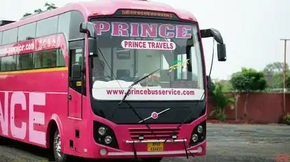Prince Travels Indore Bus-Front Image
