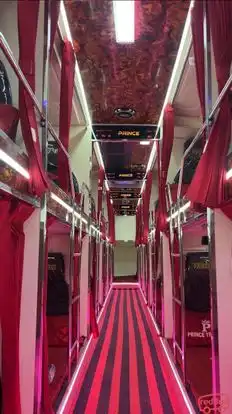 Prince Travels Indore Bus-Seats layout Image