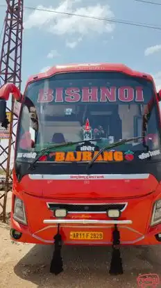 Bishnoi Travels Bus-Front Image