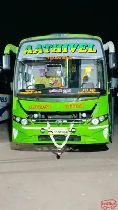 AATHIVEL TRAVELS Bus-Front Image