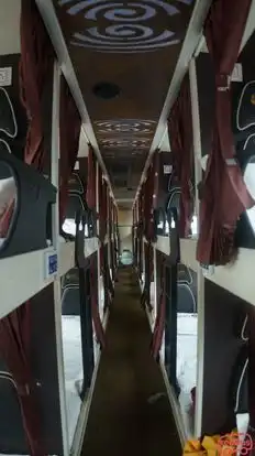 Gauri Travels Bus-Seats layout Image