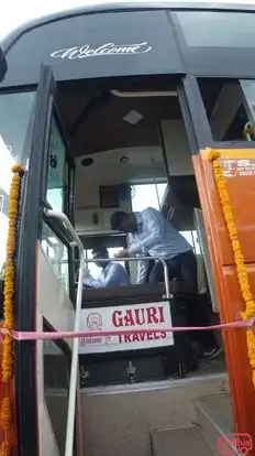 Gauri Travels Bus-Seats layout Image