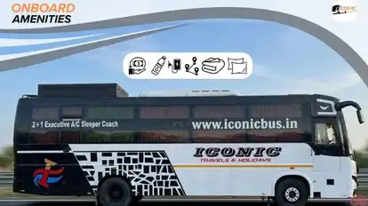 Iconic Travels and Holidays Bus-Amenities Image