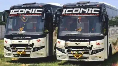 Iconic Travels and Holidays Bus-Front Image
