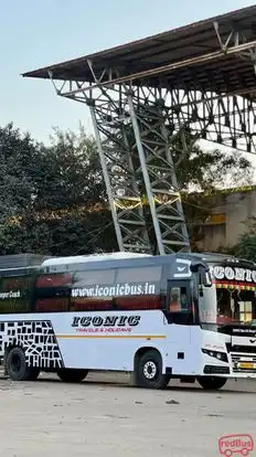 Iconic Travels and Holidays Bus-Front Image