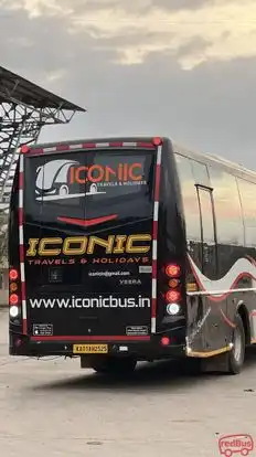 Iconic Travels and Holidays Bus-Front Image