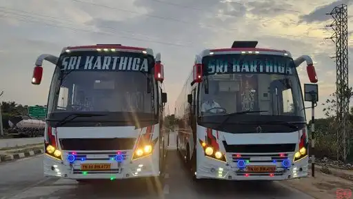 Karthiga Travels Bus-Front Image