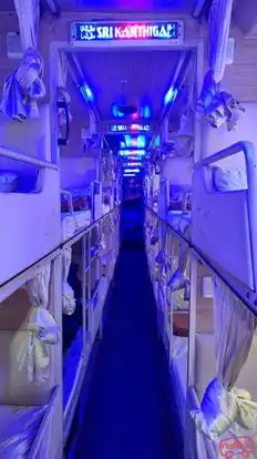 Karthiga Travels Bus-Seats layout Image