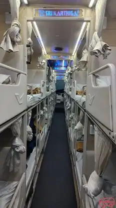 Karthiga Travels Bus-Seats layout Image