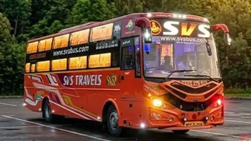 SVS Travels Bus-Front Image