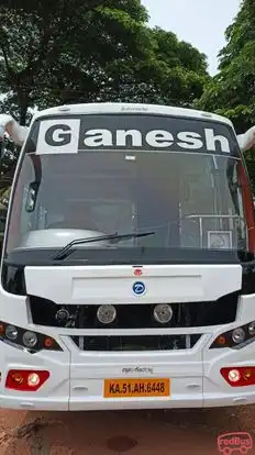 Ganesh Travels And Tours Bus-Front Image