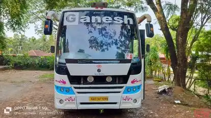 Ganesh Travels And Tours Bus-Front Image