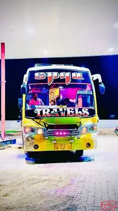 Sahu Travels Bus-Front Image
