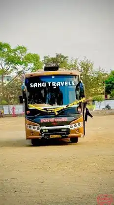 Sahu Travels Bus-Front Image