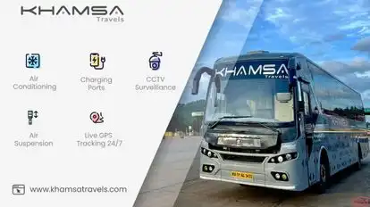 Khamsa Travels Bus-Front Image