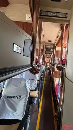 Anand Bus Transport  Bus-Seats layout Image