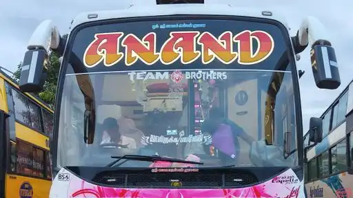 Anand Bus Transport  Bus-Front Image