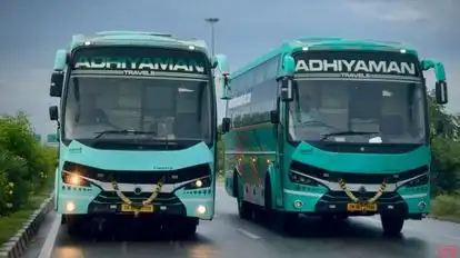 Adhiyaman Travels Bus-Front Image