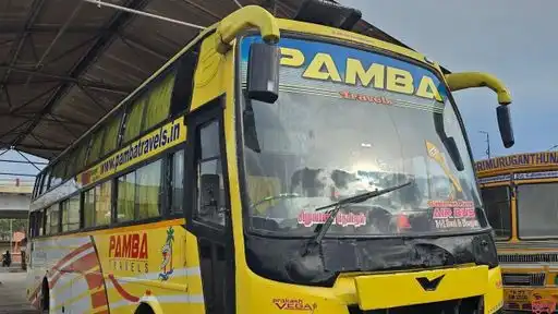 Pamba Travels Bus-Front Image