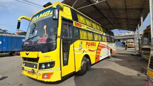 Pamba Travels Bus-Front Image