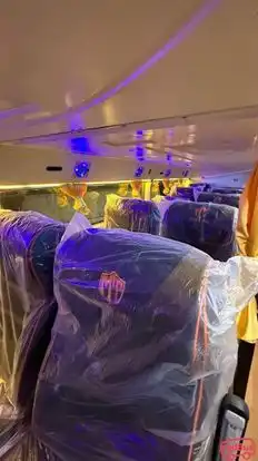 Shree Krishna Tours Bus-Seats Image