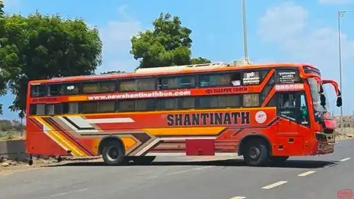 New shantinath travels Bus-Front Image
