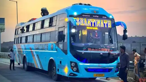 New shantinath travels Bus-Front Image