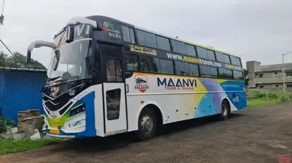 Maanvi Tours & Travels Bus-Front Image