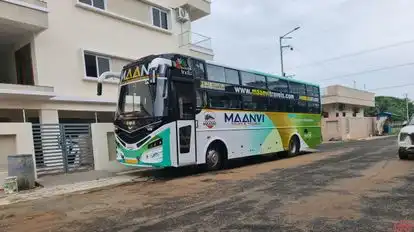Maanvi Tours & Travels Bus-Front Image