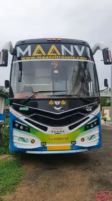 Maanvi Tours & Travels Bus-Front Image