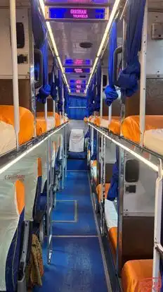 Geetham Travels Bus-Seats layout Image