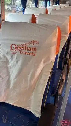 Geetham Travels Bus-Seats Image