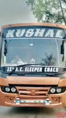 Kushal Travels Bus-Front Image
