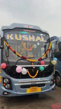 Kushal Travels Bus-Front Image