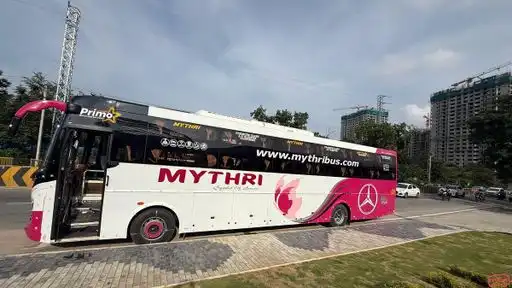 Mythri Tours And Travels Bus-Front Image